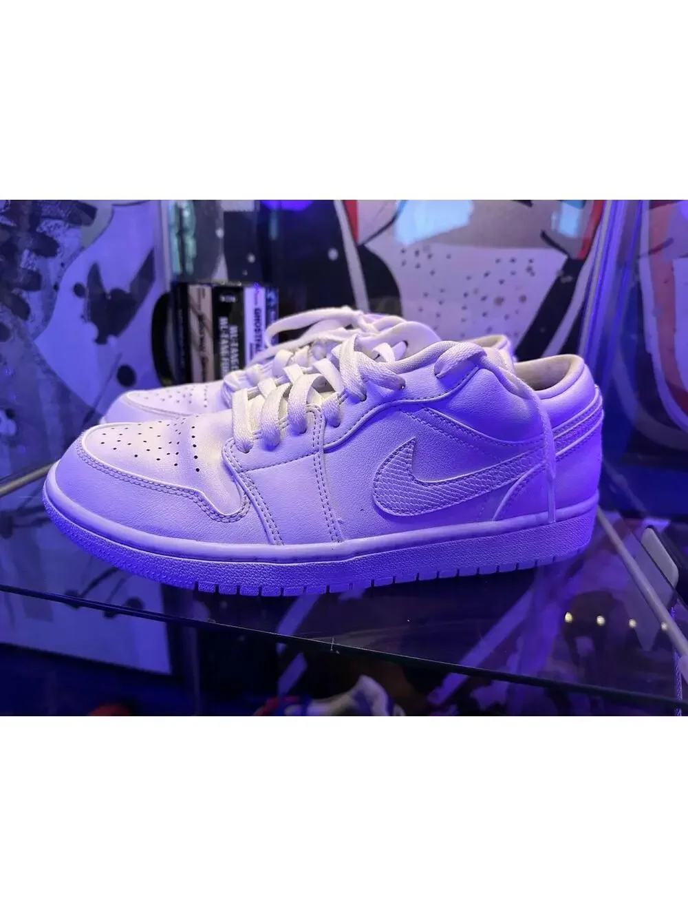 Nike Air Jordan 1 Low WHITE SIZE: WOMENS 9.5